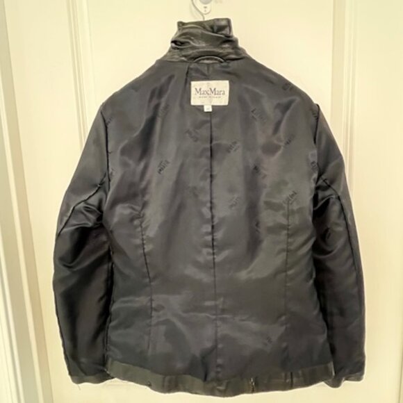 Max Mara Leather Jacket - Picture 6 of 8